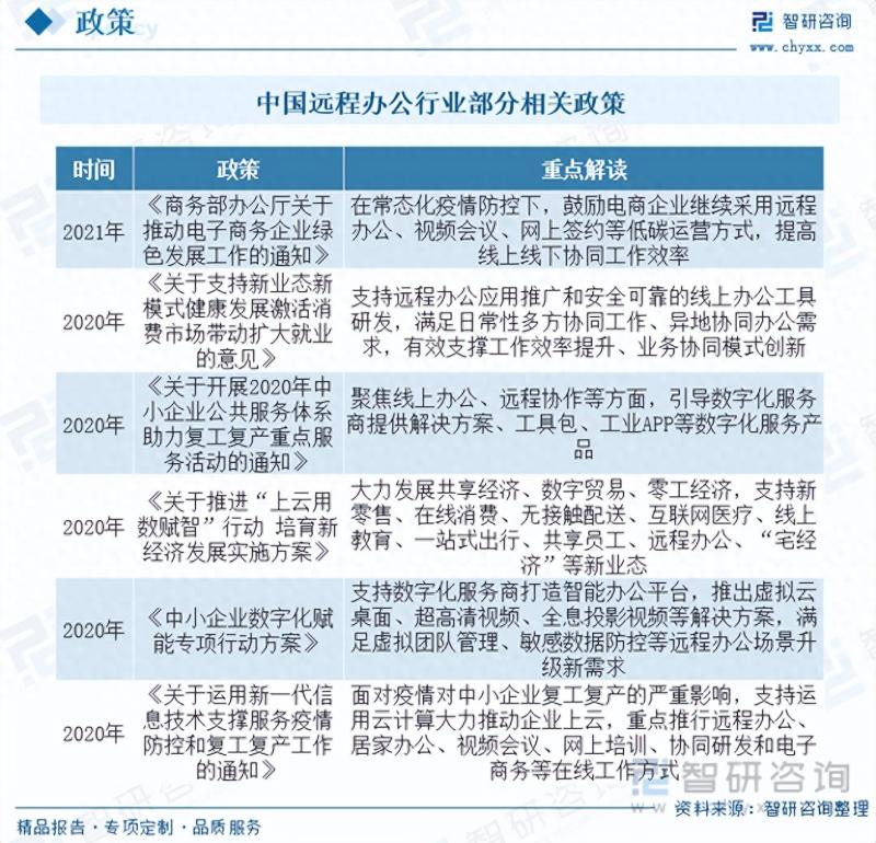 2023年中国远程办公行业市场研究报告
