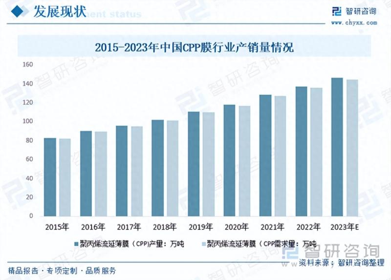 2023年中国流延聚丙烯薄膜行业市场研究报告